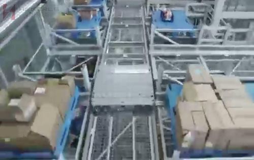 聚集高速托盤類四向穿梭車ASRV 一車跑全倉與10000貨位的高效智能搬運解決方案